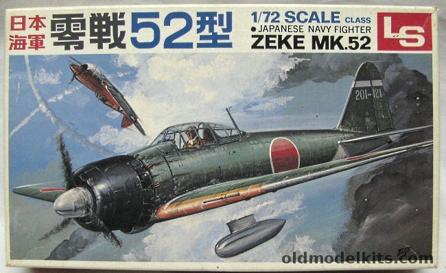 LS 1/72 Mitsubishi A6M5 Type 52 Zeke, B6 plastic model kit
